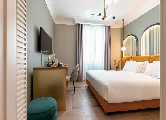 Je Rome Hotel - Wohnbeispiel Doppelzimmer Superior (Zimmercodierung DS1)