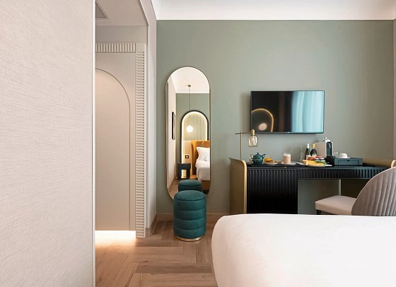 Je Rome Hotel - Wohnbeispiel Doppelzimmer Superior (Zimmercodierung DS1)