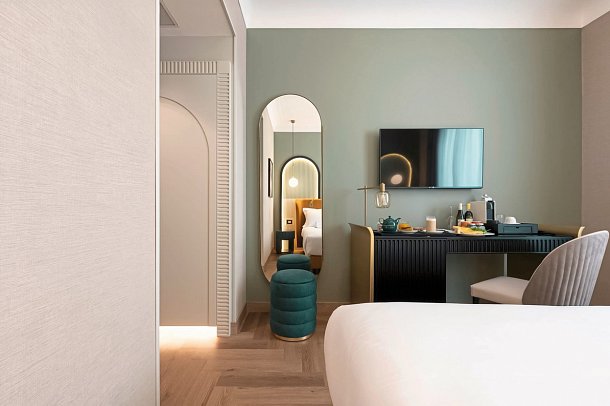 Je Rome Hotel - Wohnbeispiel Doppelzimmer Superior (Zimmercodierung DS1)