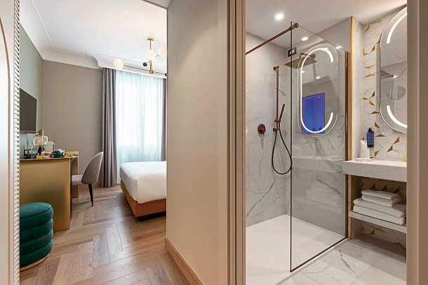 Je Rome Hotel - Wohnbeispiel Doppelzimmer Superior (Zimmercodierung DS1)