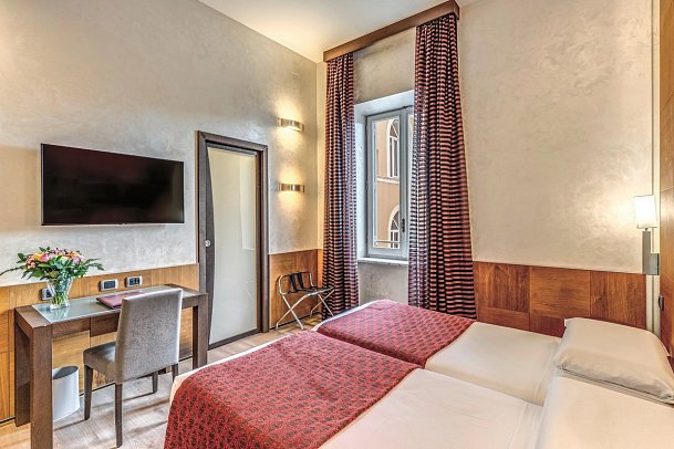 Kolbe - Wohnbeispiel Doppelzimmer mit Blick (Zimmercodierung DB2)