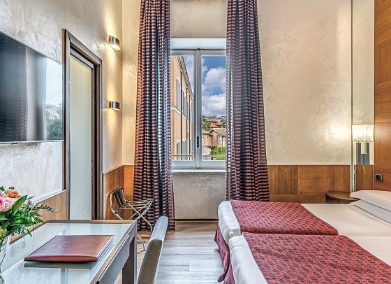 Kolbe - Wohnbeispiel Doppelzimmer mit Blick (Zimmercodierung DB2)