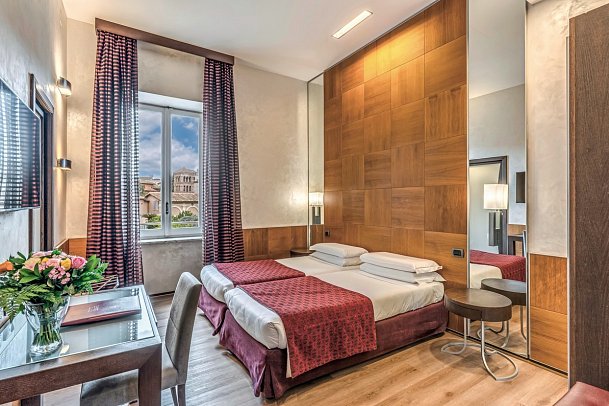 Kolbe - Wohnbeispiel Doppelzimmer mit Blick (Zimmercodierung DB2)