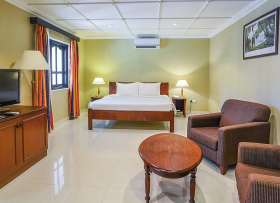 Berjaya Praslin Resort - Wohnbeispiel Deluxe (Zimmercodierungen UD1 & UD8)