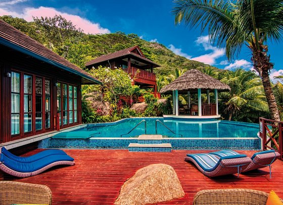 NIVA Labriz Seychelles - Wohnbeispiel Two Bedroom Labriz Retreat (Zimmercodierungen VB2 & UB8)