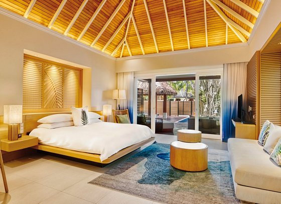 NIVA Labriz Seychelles - Wohnbeispiel Garden Oasis Poolvilla (Zimmercodierungen V1G, VH2 & VM8)