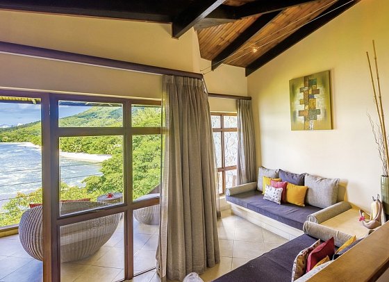 Coco de Mer & Black Parrot Suites - Wohnbeispiel Junior Suite (Zimmercodierungen JB1 & JH1)