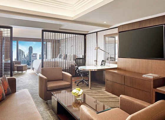 Pan Pacific Singapur - Wohnbeispiel Pacific Club Studio (Zimmercodierung ULH)