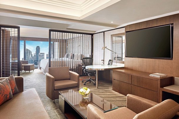 Pan Pacific Singapur - Wohnbeispiel Pacific Club Studio (Zimmercodierung ULH)