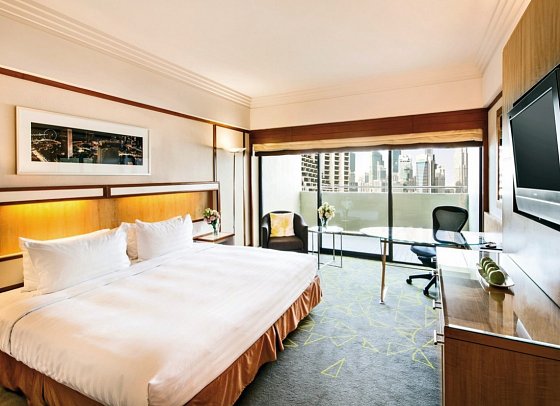 Pan Pacific Singapur - Wohnbeispiel Deluxe Balcony (Zimmercodierung UD2)