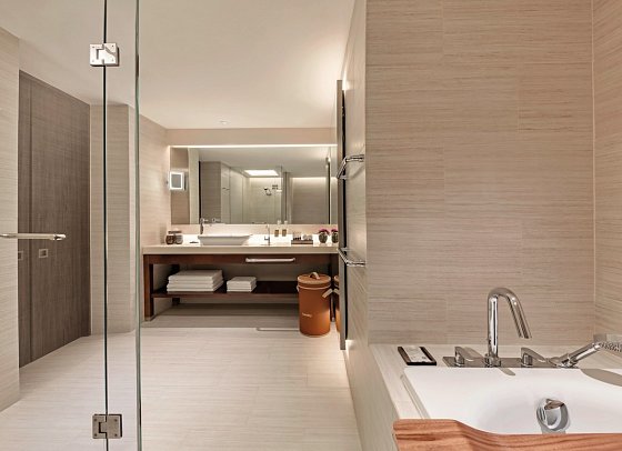 Pan Pacific Singapur - Wohnbeispiel Premier Suite (Zimmercodierung WB1)