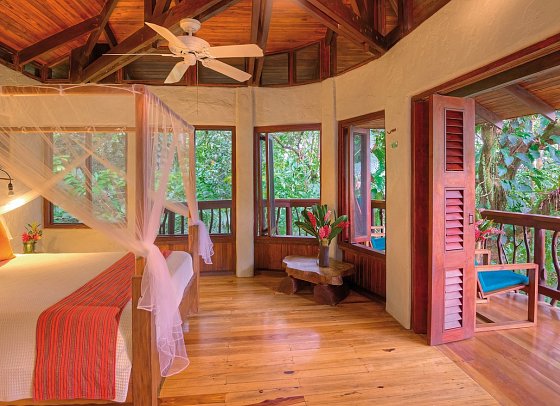 Playa Nicuesa Rainforest Lodge - Wohnbeispiel Mango Guest House Room (Zimmercodierung UG1)