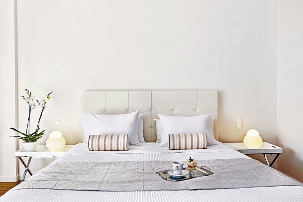 Domes Noruz Kassandra - Wohnbeispiel Doppelzimmer Meerblick Sapphire Retreat (Zimmercodierung DBM)