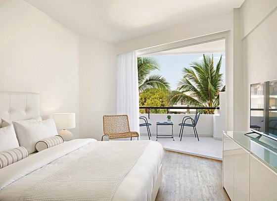 Domes Noruz Kassandra - Wohnbeispiel Doppelzimmer Inlandblick Standard Retreat (Zimmercodierung DBL)
