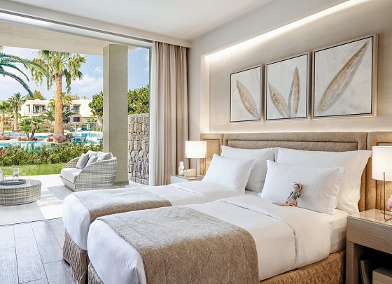Porto Sani - Wohnbeispiel Suite Privat-Garten