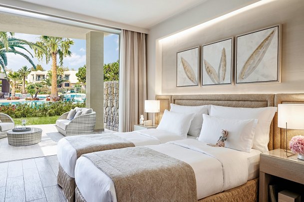 Porto Sani - Wohnbeispiel Suite Privat-Garten