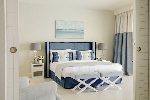 Sani Club - Wohnbeispiel Doppelzimmer Gartenblick (Zimmercodierung DBG)