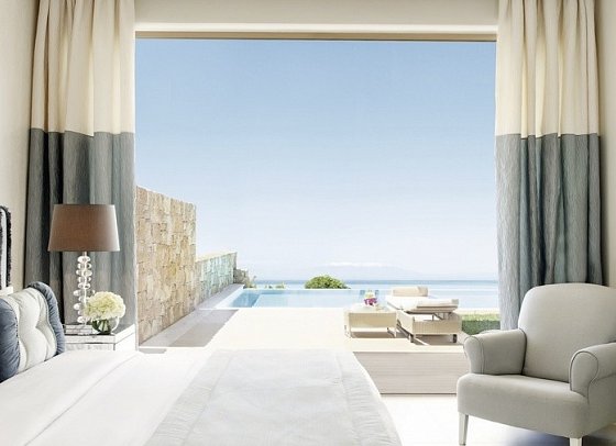 Sani Club - Wohnbeispiel Doppelzimmer Meerblick (Zimmercodierung DBM)