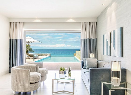 Sani Club - Bungalowsuite 2 SZ Privat Pool Meerblick (Zimmercodierung B2M)