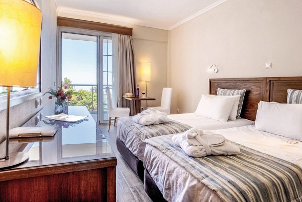 Canvas by Mitsis Alexander the Great Beach - Wohnbeispiel Doppelzimmer Meerblick (Zimmercodierung DBM)