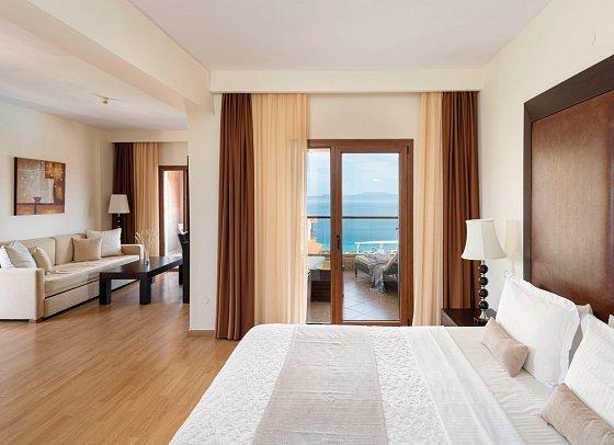 Blue Bay - Wohnbeispiel Juniorsuite Meerblick (Zimmercodierung JBM)