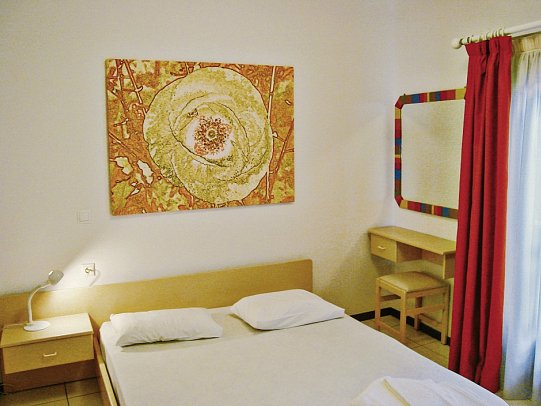 Elia Appartements Afitos - Wohnbeispiel Appartement 2 Schlafzimmer (Zimmercodierung OB1)