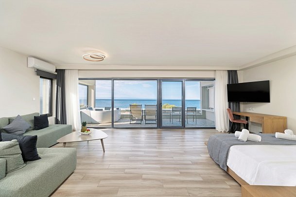 Casa Bloo - Wohnbeispiel Suite Deluxe Meerblick (Zimmercodierung WDM)