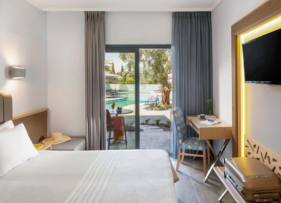 Philoxenia - Wohnbeispiel Poolblick-Zimmer