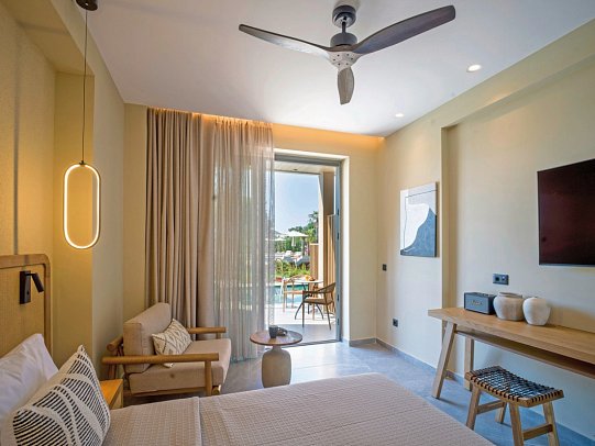 Portes Theros - Wohnbeispiel Doppelzimmer Swim-Up (Zimmercodierung DBQ)