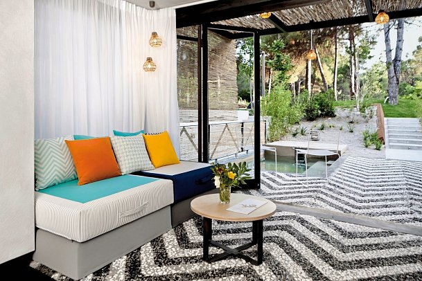 Ekies All Senses Resort - Wohnbeispiel Pine Suite Private Pool (Zimmercodierung WBR)