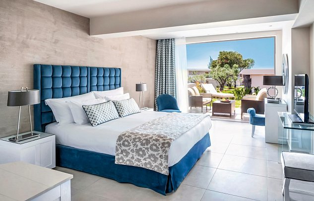 Ikos Olivia - Wohnbeispiel Bungalow Gartenblick (Zimmercodierung BBG)