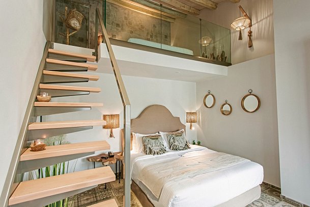 Blue Carpet Luxury Suites - Wohnbeispiel Two Level Suites Landview (Zimmercodierung W1L)