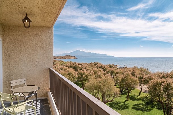 Doryssa Seaside Resort - Beispiel Balkon (Zimmercodierung D1M)