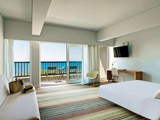 Doryssa Seaside Resort - Wohnbeispiel Juniorsuite Meerblick (Zimmercodierung J1M)