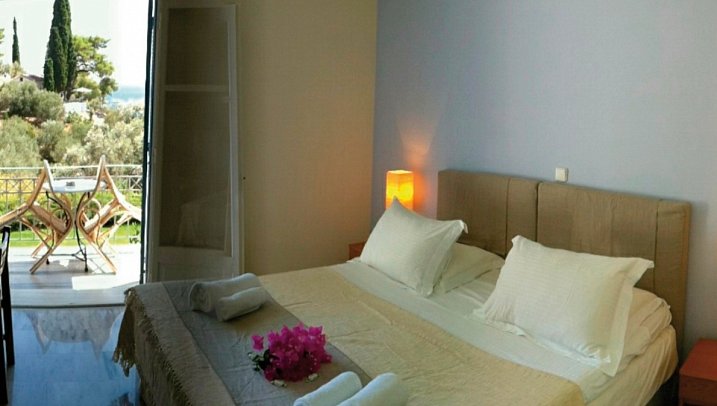 Armonia Bay - Wohnbeispiel Doppelzimmer seitl. Meerblick (Zimmercodierung D1N)