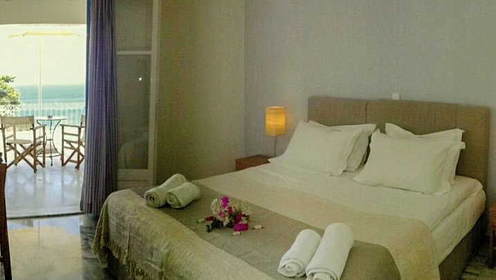 Armonia Bay - Wohnbeispiel Doppelzimmer seitl. Meerblick (Zimmercodierung D1N)