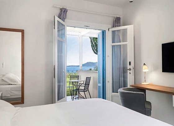 Armonia Bay - Wohnbeispiel Doppelzimmer seitl. Meerblick (Zimmercodierung D1N)