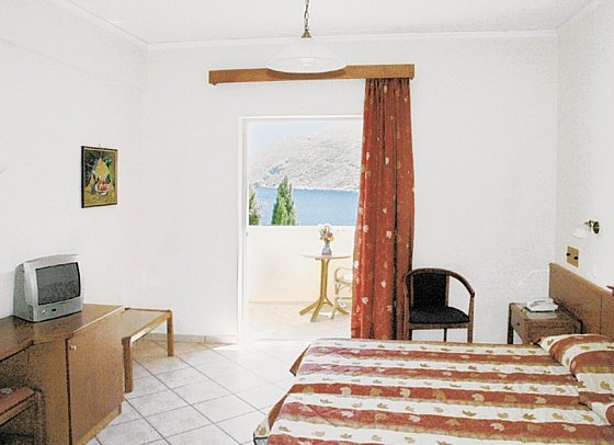 Kerveli Village - Wohnbeispiel Doppelzimmer Meerblick (Zimmercodierung DBM)