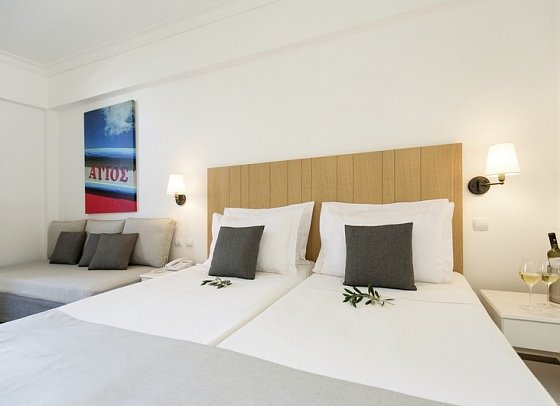 Samaina Inn - Wohnbeispiel Doppelzimmer Gartenblick (Zimmercodierung D1G)