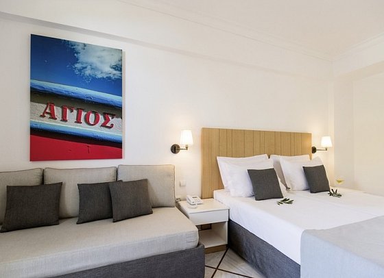 Samaina Inn - Wohnbeispiel Doppelzimmer Gartenblick (Zimmercodierung D1G)