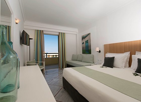 Samaina Inn - Wohnbeispiel Doppelzimmer Meerblick (Zimmercodierung D1M)