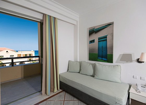 Samaina Inn - Wohnbeispiel Doppelzimmer Meerblick (Zimmercodierung D1M)