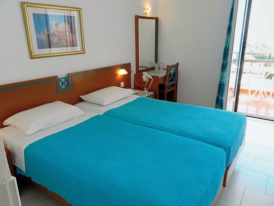 Glicorisa Beach - Wohnbeispiel Doppelzimmer Meerblick (Zimmercodierung D1M)