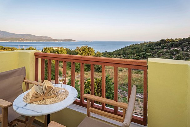 Naftilos Boutique Hotel - Beispiel Balkon (Zimmercodierung DSM)