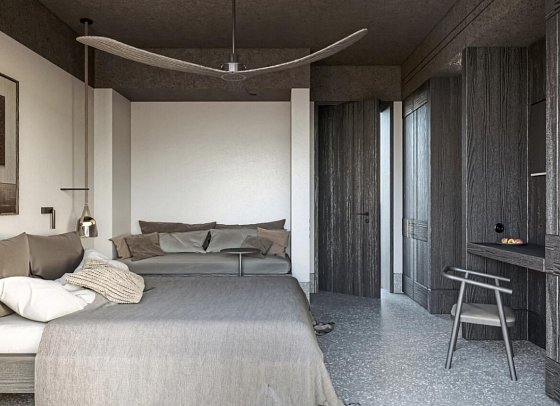 Nirema Hotel & Spa - Modellbild Wohnbeispiel Doppelzimmer Deluxe Meerblick (Zimmercodierung DDM)