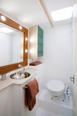 Katamaran-Kreuzfahrt Dalmatian Dream - Waschraum an Bord