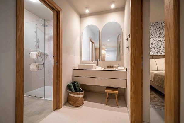 Valamar Amicor Resort - Beispiel Bad Suite für 2 plus 3 (Zimmercodierung WIG)