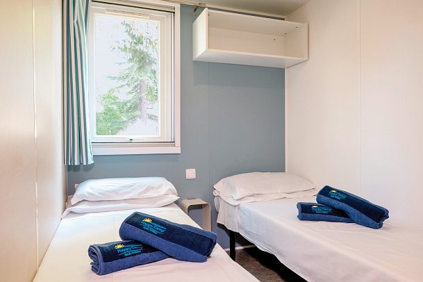 Amadria Park Camping Trogir (by Happy Camp) - Wohnbeispiel Mobilheim Happy Premium (Zimmercodierung CM1)
