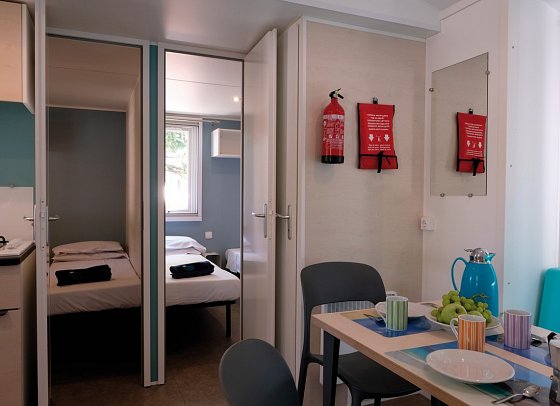 Amadria Park Camping Trogir (by Happy Camp) - Wohnbeispiel Mobilheim Happy Premium (Zimmercodierung CM1)