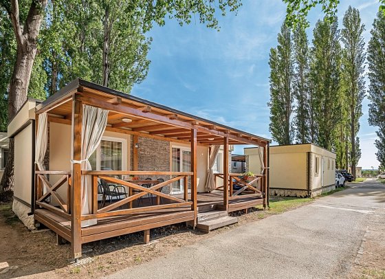 Camp Almissa - Wohnbeispiel Mobilheim Relax (Zimmercodierungen BB1, BB2, BB4, BB5 & BB6)